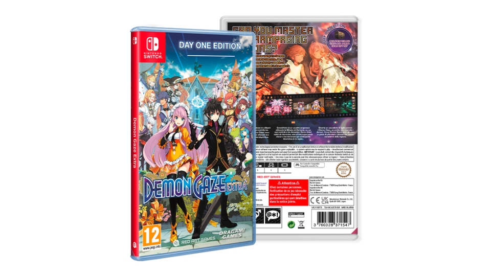 Demon Gaze Extra for Nintendo Switch Cartridge Only 2024