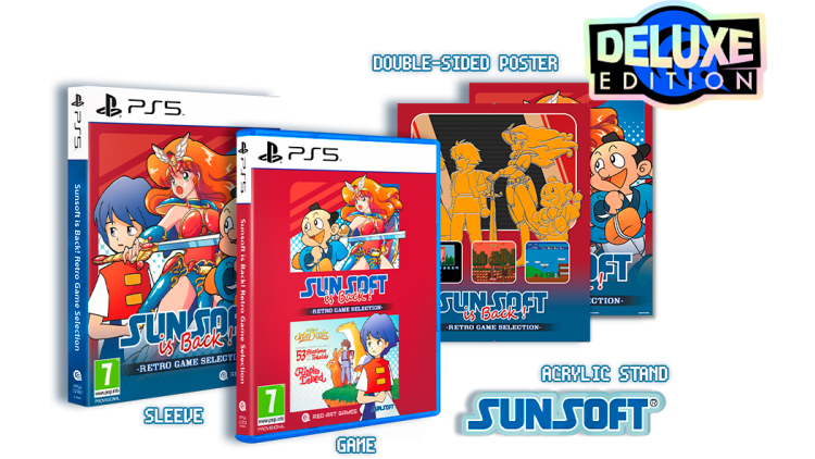 SUNSOFT is Back! Retro Game Selection PS5™ (Deluxe Edition)