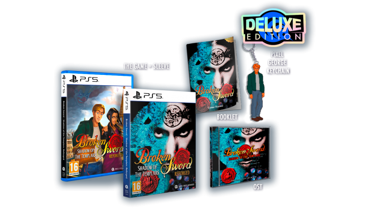BROKEN SWORD - SHADOW OF THE TEMPLARS: REFORGED PS5™ (Deluxe Edition)