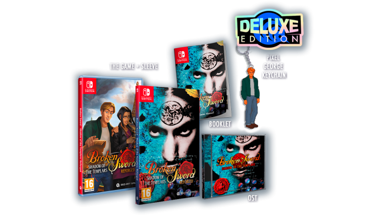 BROKEN SWORD - SHADOW OF THE TEMPLARS: REFORGED Nintendo Switch™ (Deluxe Edition)